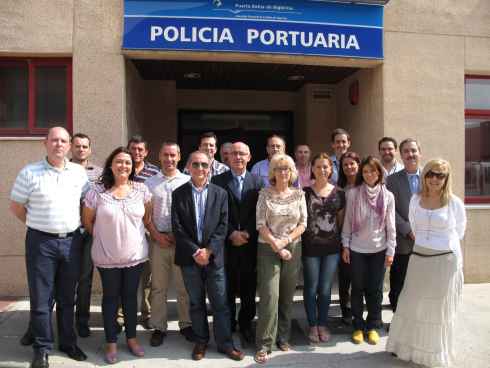 Agentes de la Polica Portuaria de Algeciras y Barcelona celebran 2 jornadas de intercambio de experiencias